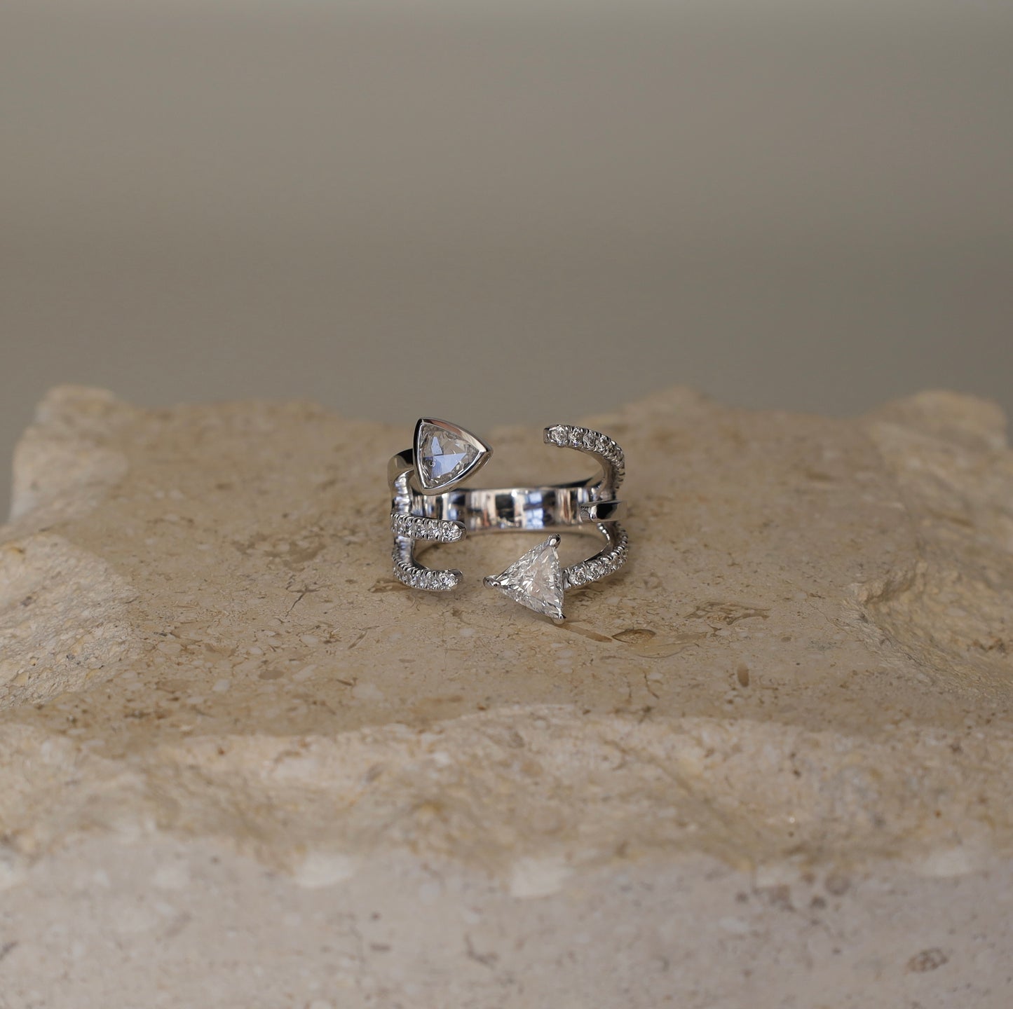 Lorelei Triangle Ring