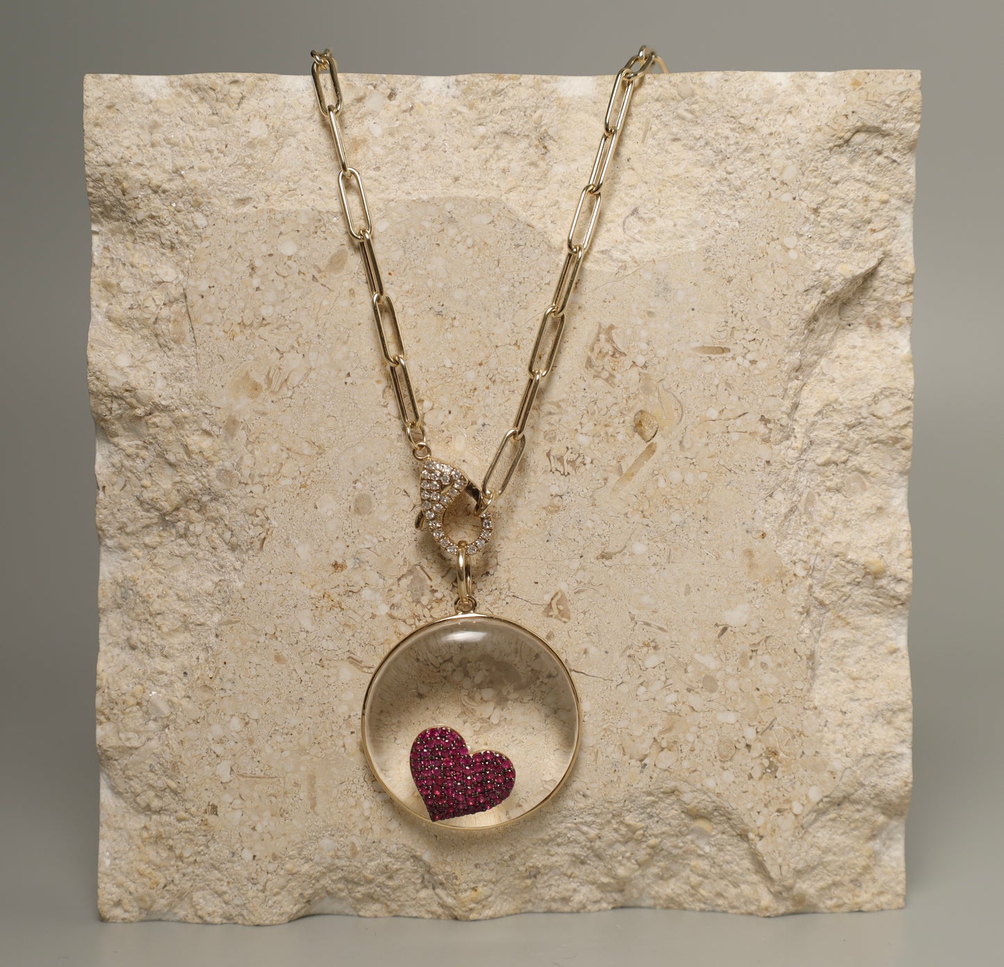 Crystal Heart necklace