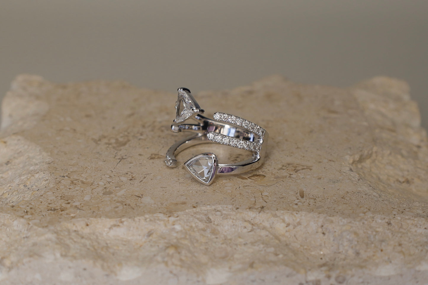 Lorelei Triangle Ring