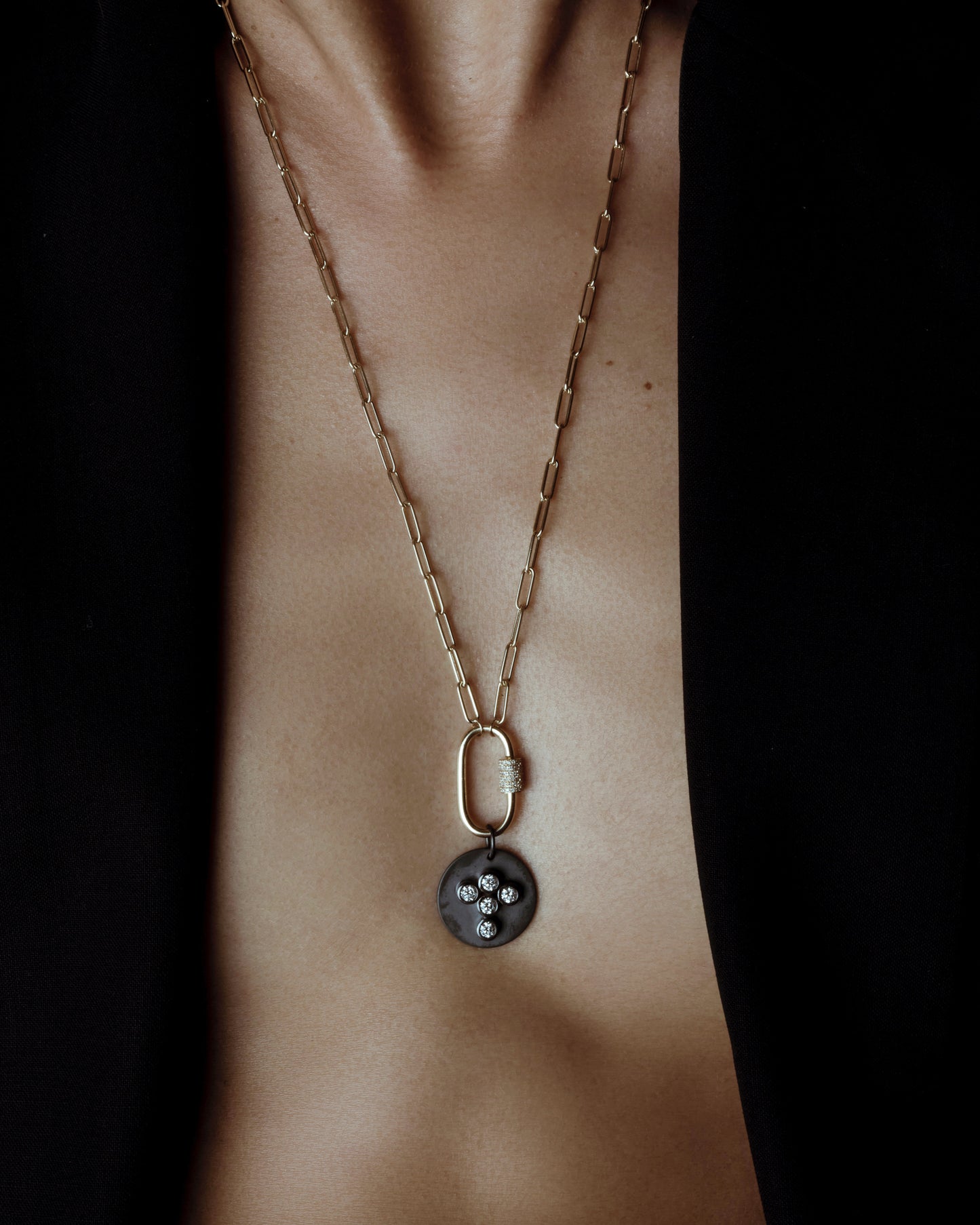 Jumbo Leah Cross Pendant