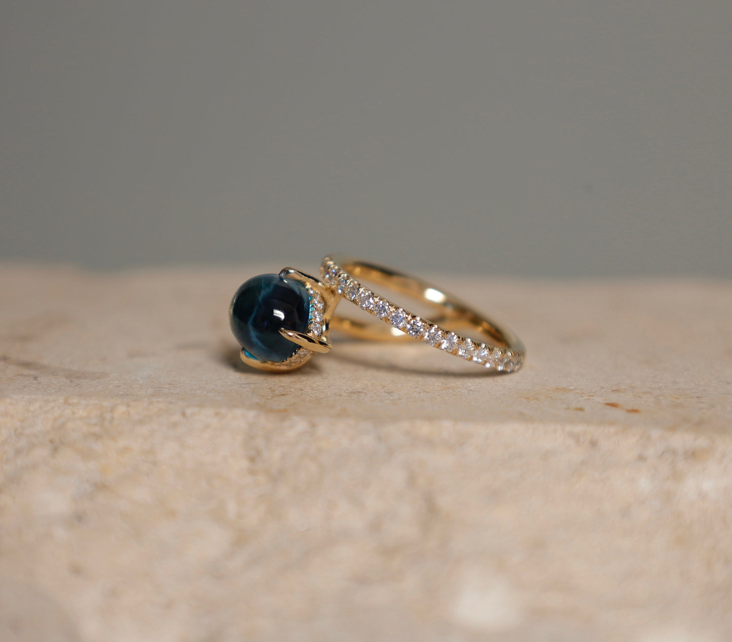 Coquette Topaz Ring