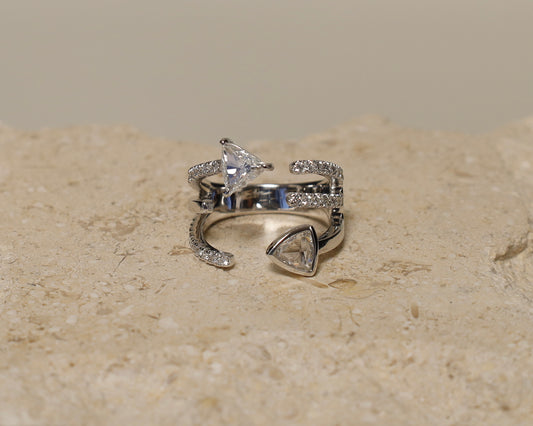 Lorelei Triangle Ring