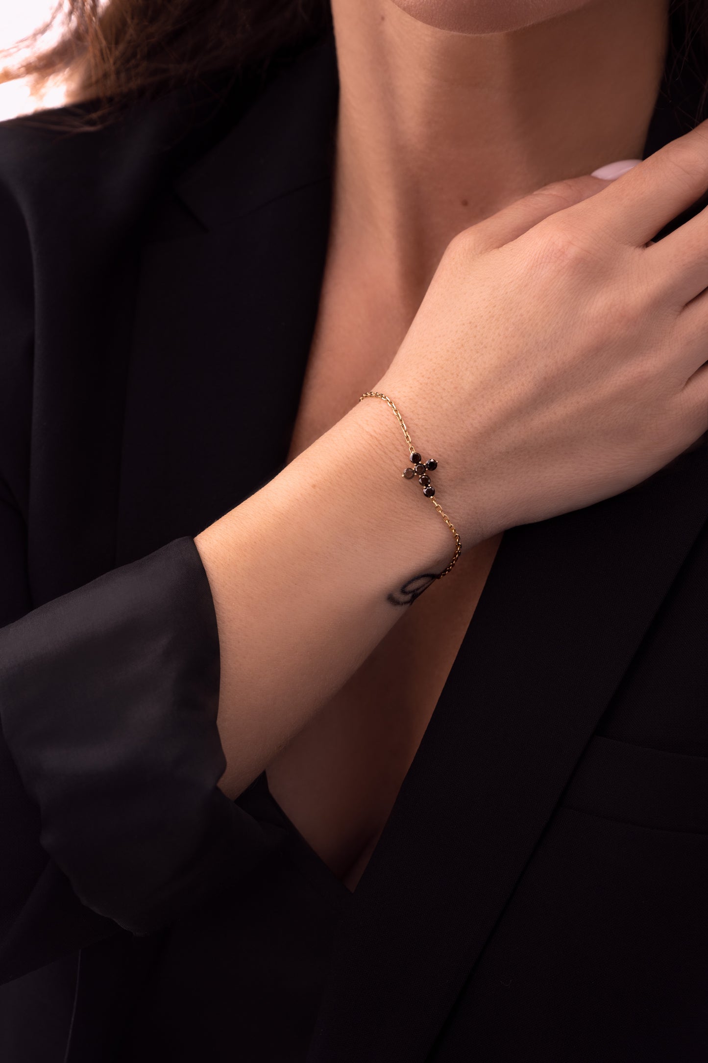 Celeste Cross Bracelet